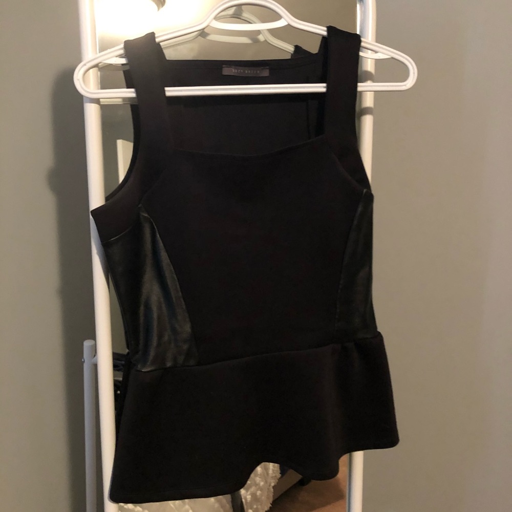 Suzy Shier peplum top
